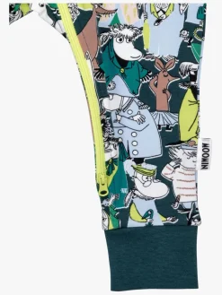 Børn Mumin Mumitroldene Klassens Genforening Pyjamas, Blå