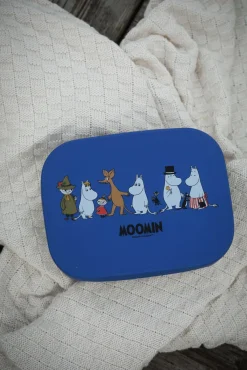 Mumin Mumitroldene Madkasse Plademetal, Familien Blå