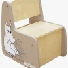 Børnemøbler|Mumin Mumitroldene Opbevaringsstol, Beige
