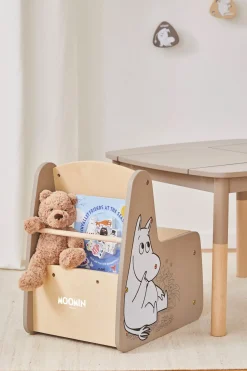 Børnemøbler|Mumin Mumitroldene Opbevaringsstol, Beige