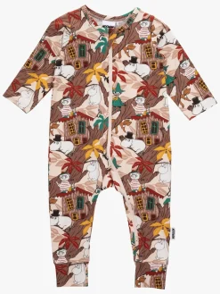 Nattøj|Mumin Mumitroldene Træhule Pyjamas, Beige