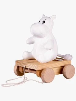 Mumin Trælegetøj-Mumitroldene Træklegetøj