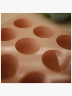 Mushie Spisetid-Fryseform til Babymad, Blush