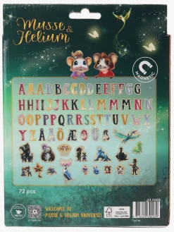Interiør|MusseHelium Musse & Helium Magnetbogstaver og Figurer 72 Stk.