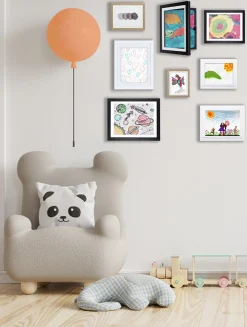 MyLittleDaVinci My Little DaVinci Oplukkelig Ramme A3, 50 Ark, White