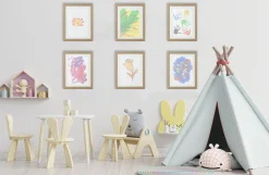 MyLittleDaVinci My Little DaVinci Oplukkelig Ramme A3, 50 Ark, White