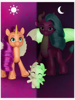 MyLittlePony My Little Pony Dragon Light Reveal Figursæt