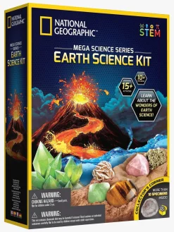 Eksperimenter & Videnskab|NationalGeographic National Geographic Earth Science Eksperimentkasse