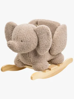 Gyngeheste & -Dyr|Nattou Teddy Gyngedyr Elefant, Taupe Grå/Brun