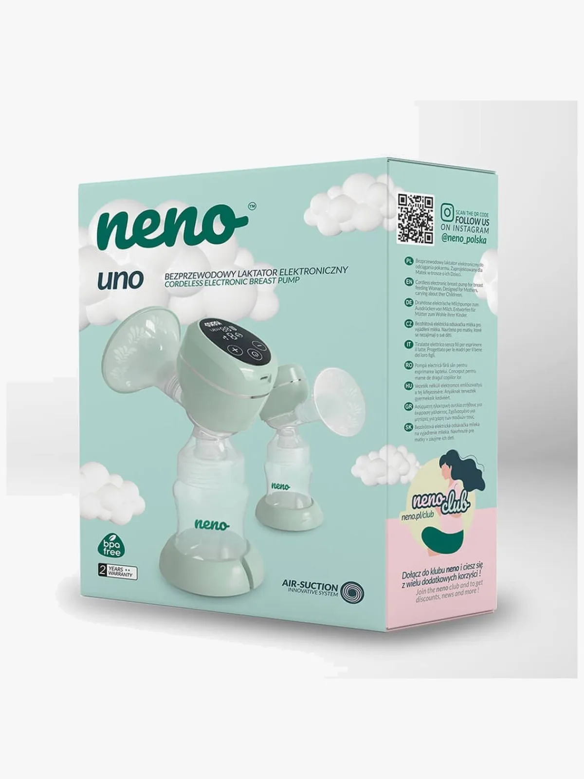 NENO Amning-Uno Elektrisk Brystpumpe Trådløs