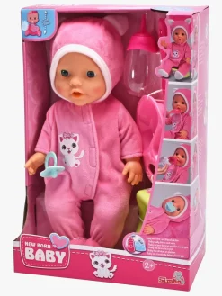 NewBornBaby New Born Baby Dukke med Kattedragt 30 cm