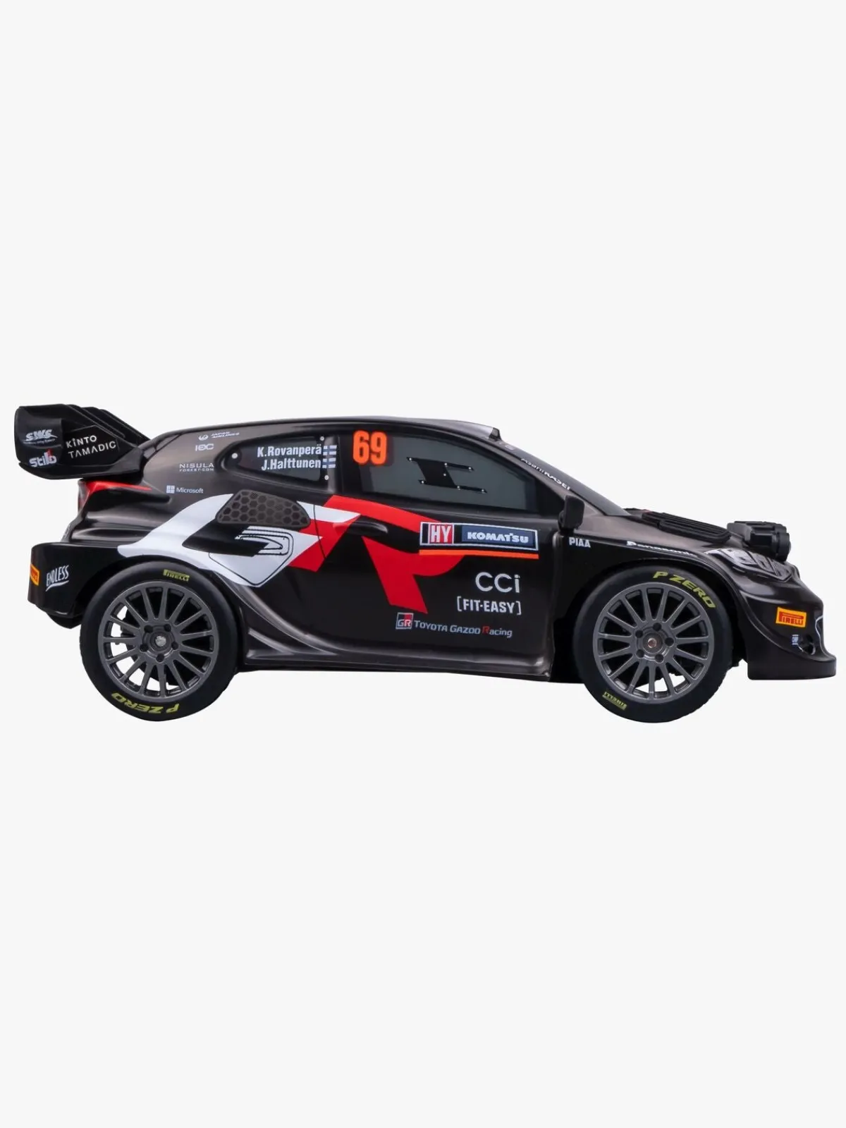 Fjernstyret|Nikko Toyota Rovanperä Fjernstyret Bil 1:18