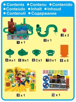 SuperMario Spil & Puslespil-Nintendo Super Mario Spil Eventyrspil DX