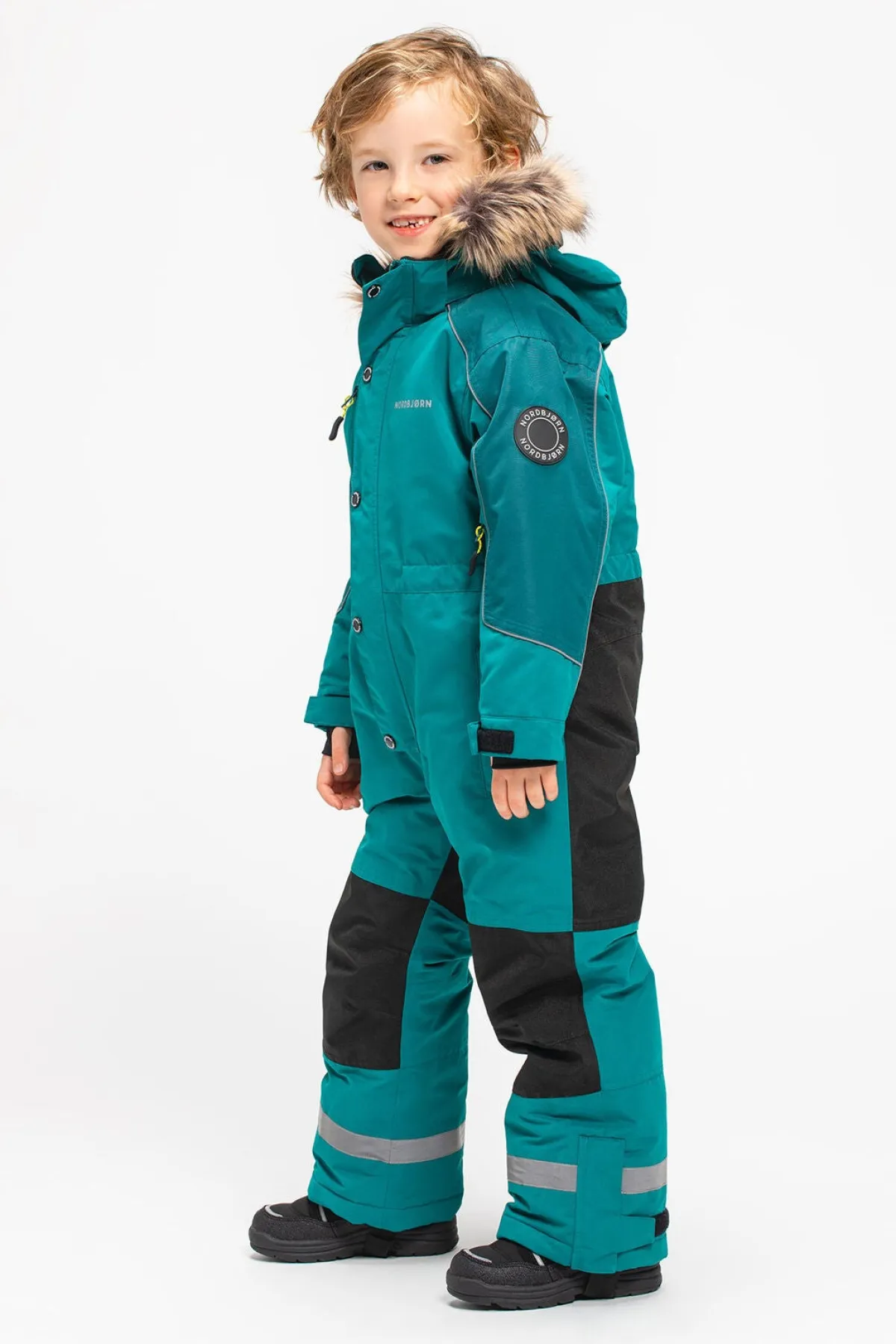 Børn Nordbjrn Nordbjørn Arctic Flyverdragt, Kombu Green