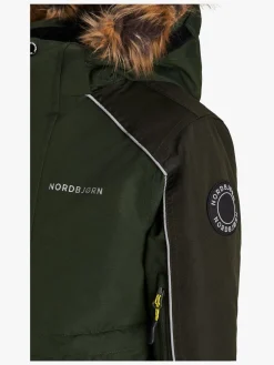 Børn Nordbjrn Nordbjørn Arctic Flyverdragt, Kombu Green