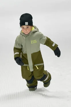 Børn Nordbjrn Nordbjörn Aspen Flyverdragt, Shadow/Dark Olive