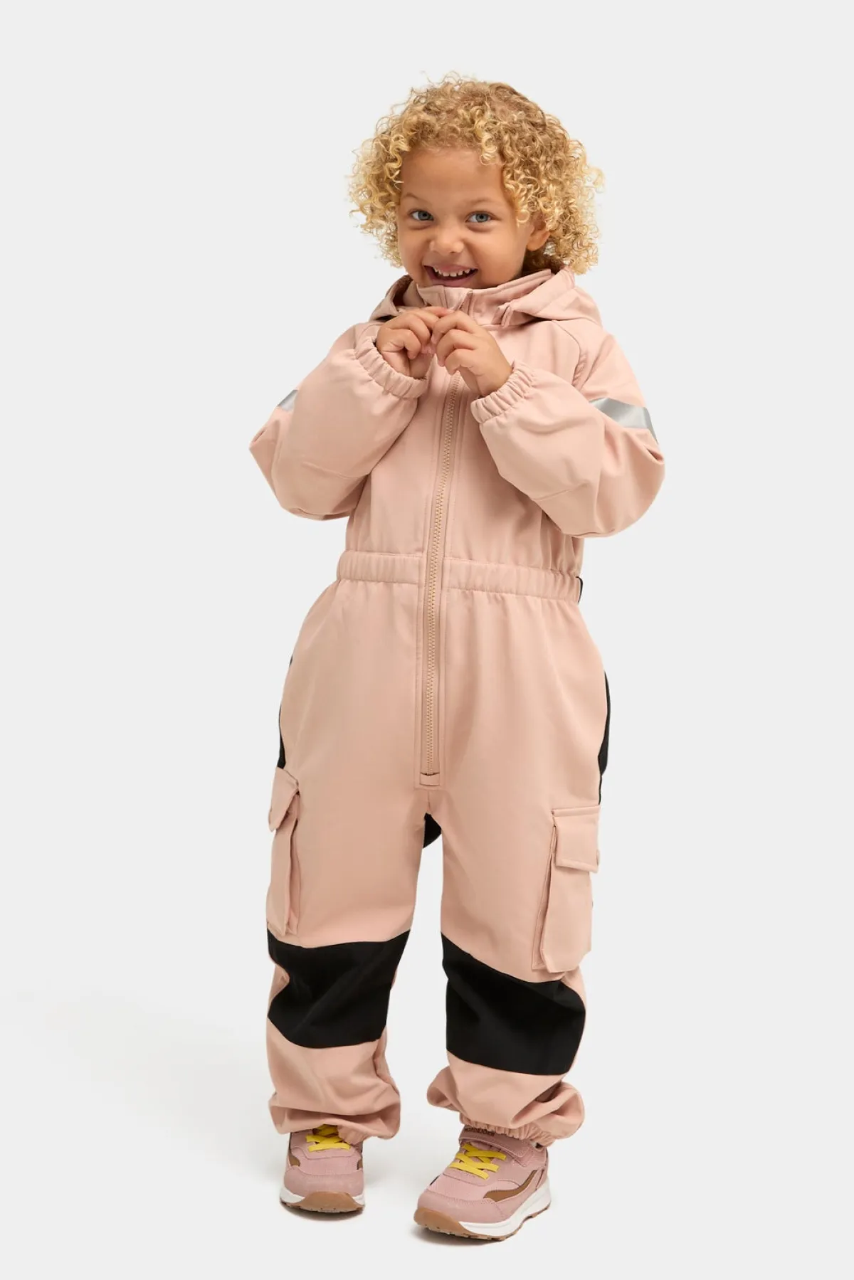 Børn Nordbjrn Nordbjörn Björnholmen Softshelldragt, Pink