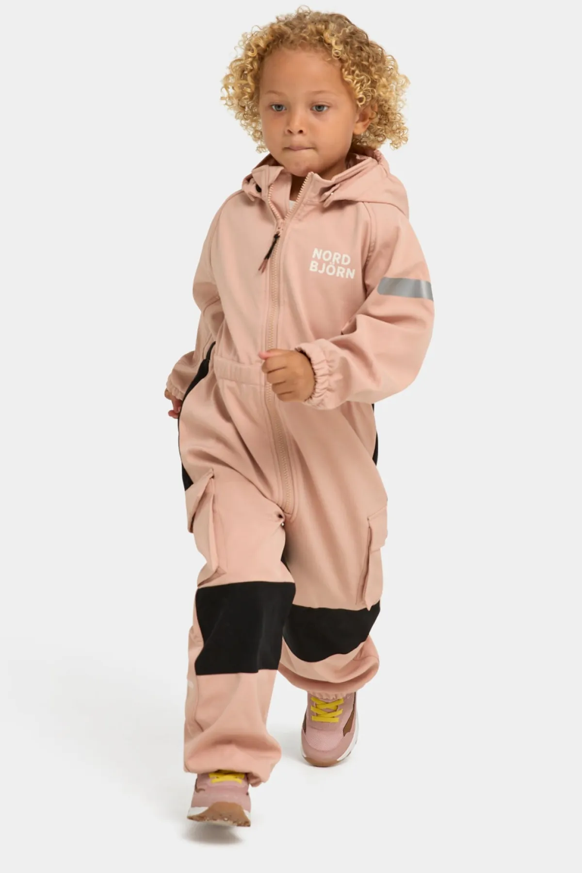 Børn Nordbjrn Nordbjörn Björnholmen Softshelldragt, Pink