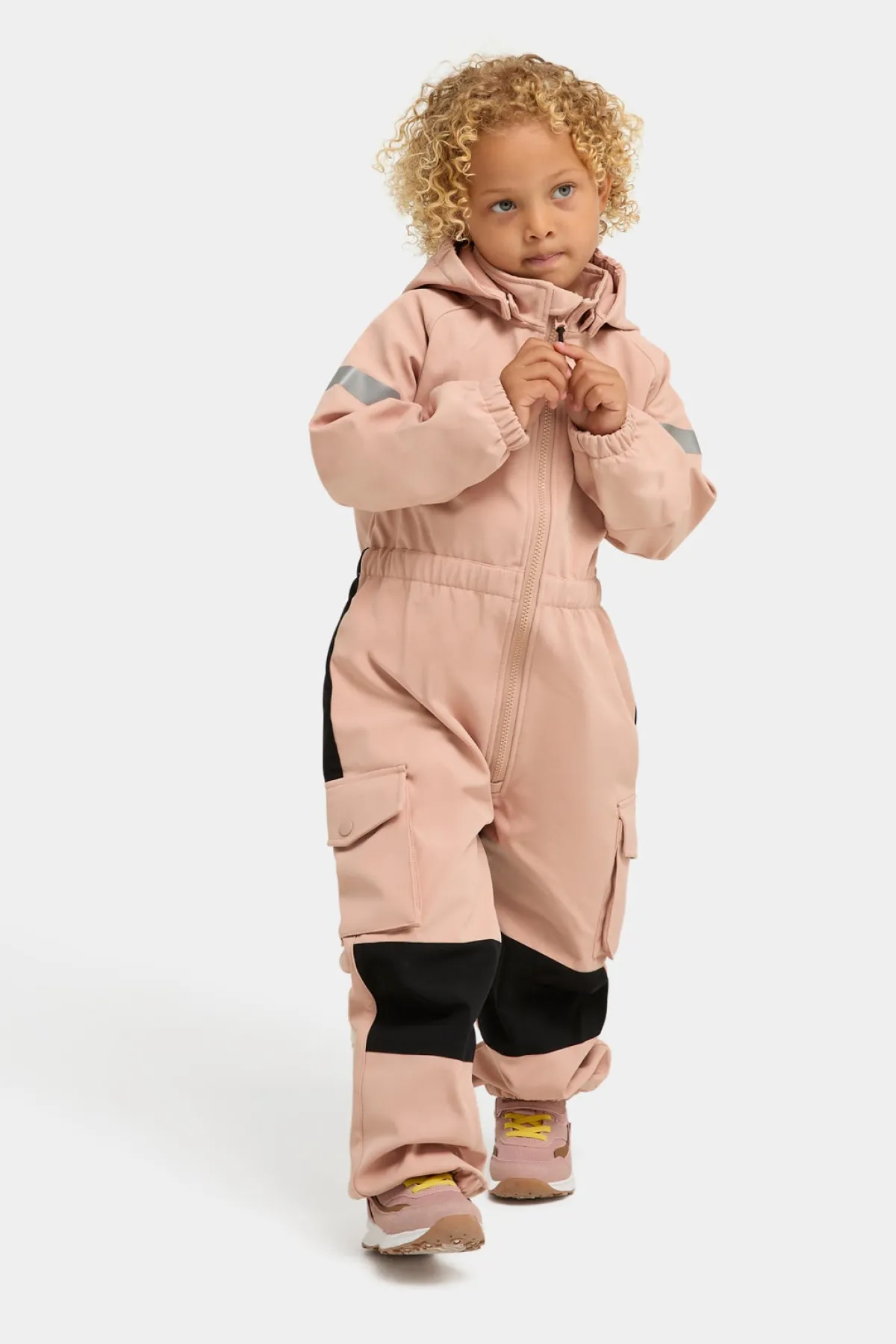 Børn Nordbjrn Nordbjörn Björnholmen Softshelldragt, Pink