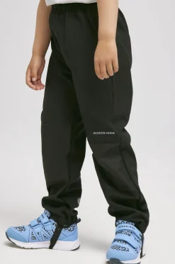 Børn Nordbjrn Nordbjørn Bokenäs Softshellbukser, Solid Black