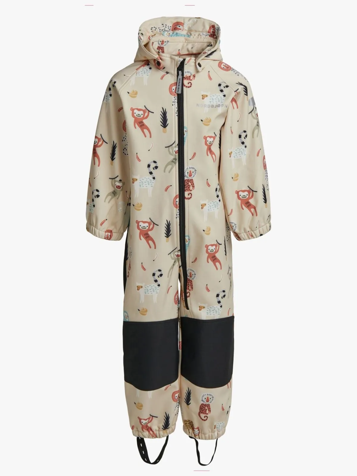 Overtøj|Nordbjrn Nordbjørn Bovall Softshelldragt, Monkey Business Sandshell Beige/Orange