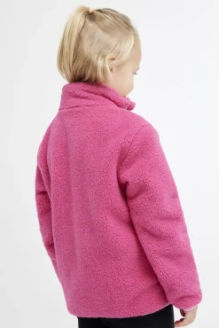 Børn Nordbjrn Fleecetøj-Nordbjørn Dakota Fleecetrøje, Fuchsia