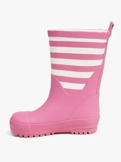Børn Nordbjrn Nordbjørn Dunder Forede Gummistøvler, Fuschia/White