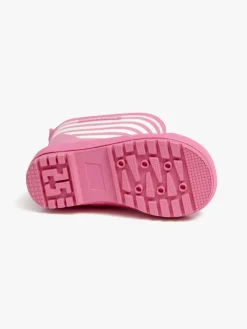 Børn Nordbjrn Nordbjørn Dunder Forede Gummistøvler, Fuschia/White