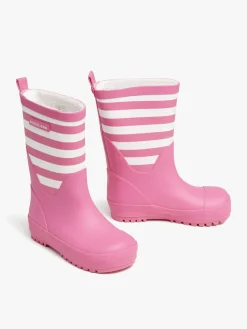 Børn Nordbjrn Nordbjørn Dunder Forede Gummistøvler, Fuschia/White