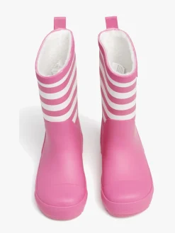 Børn Nordbjrn Nordbjørn Dunder Forede Gummistøvler, Fuschia/White