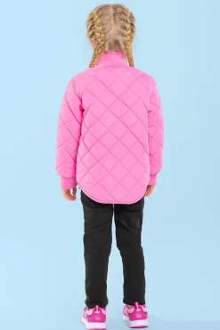 Børn Nordbjrn Nordbjørn Falsterbo Quiltet Jakke, Aurora Pink