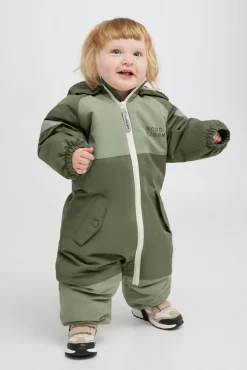 Børn Nordbjrn Nordbjørn Fernie Babyflyverdragt, Sea Spray/Beetle