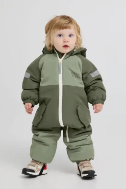 Børn Nordbjrn Nordbjørn Fernie Babyflyverdragt, Sea Spray/Beetle