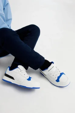Børn Nordbjrn Nordbjørn Fido Sneakers, Hvid/Blå