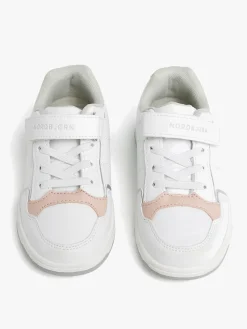 Børn Nordbjrn Sneakers-Nordbjørn Fido Sneakers, Hvid/Lyserød