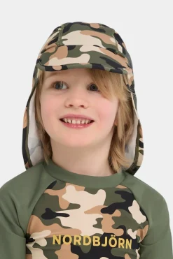 Børn Nordbjrn Nordbjörn Fårö UV-Hat, Camo