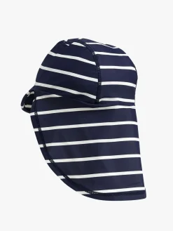 Uv & Strand|Nordbjrn Nordbjørn Fårö UV-Hat, Navy Stripe Blå/Hvid