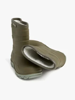 Børn Nordbjrn Nordbjörn Grundsund Forede Gummistøvler, Dark Olive
