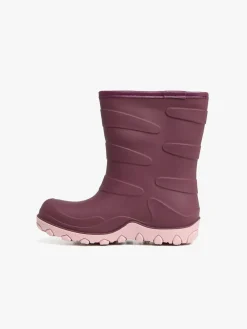 Børn Nordbjrn Nordbjörn Grundsund Forede Gummistøvler, Oxblood