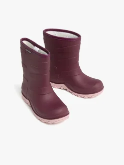 Børn Nordbjrn Nordbjörn Grundsund Forede Gummistøvler, Oxblood