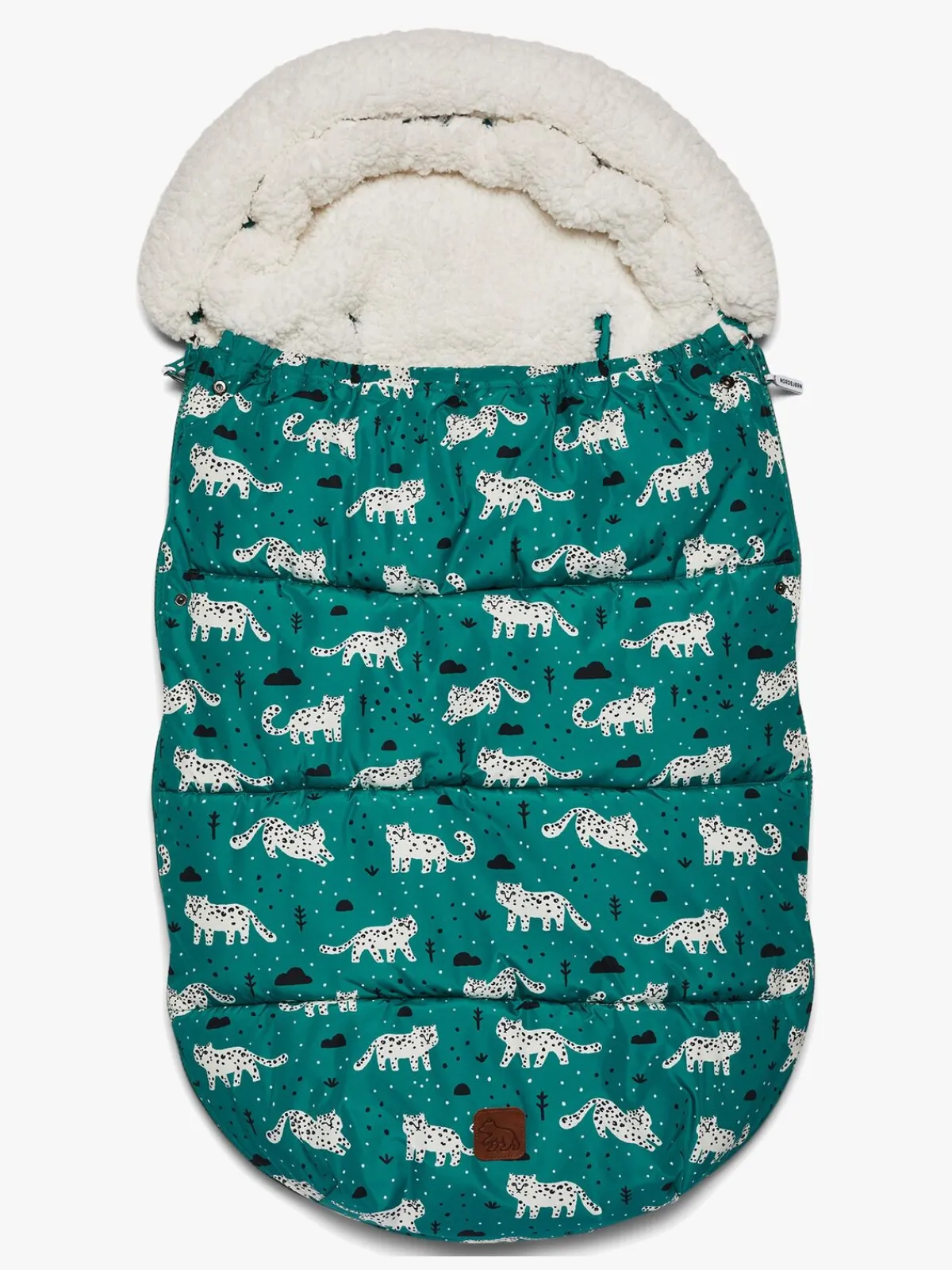 Nordbjrn Køreposer-Nordbjørn Hazey Kørepose, Snowleo/Teal