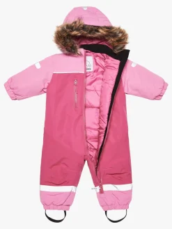 Børn Nordbjrn Flyverdragter-Nordbjørn Igloo Babyflyverdragt, Lilac Rose