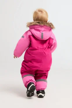Børn Nordbjrn Nordbjørn Igloo Babyflyverdragt, Lilac Rose