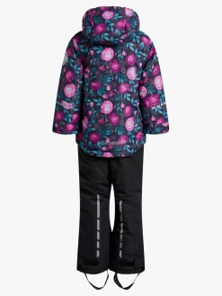 Børn Nordbjrn Vintertøj-Nordbjørn Lech Skisæt, Embroidery in Bloom