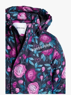 Børn Nordbjrn Vintertøj-Nordbjørn Lech Skisæt, Embroidery in Bloom