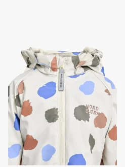 Børn Nordbjrn Nordbjørn Loen Foret Regndragt, Bone White