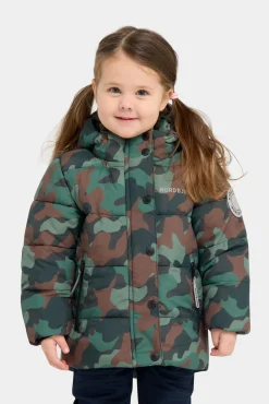 Børn Nordbjrn Nordbjørn Lojo Dynejakke, Camo Splash Classic