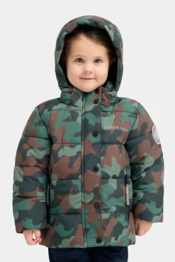 Børn Nordbjrn Nordbjørn Lojo Dynejakke, Camo Splash Classic