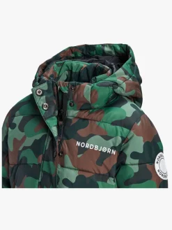 Børn Nordbjrn Nordbjørn Lojo Dynejakke, Camo Splash Classic