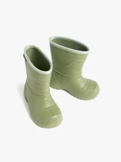 Børn Nordbjrn Nordbjørn Lycksele  Uforede Gummistøvler, Oil Green